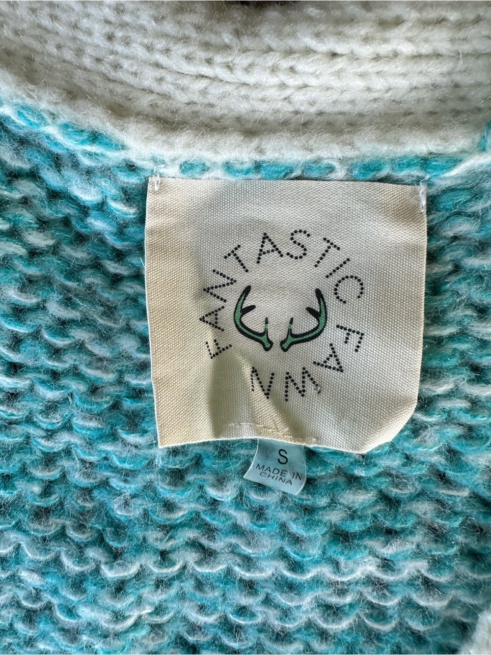 🎉5 for $45🎉 Fantastic Fawn cardigan sweater size s - Picture 7 of 9